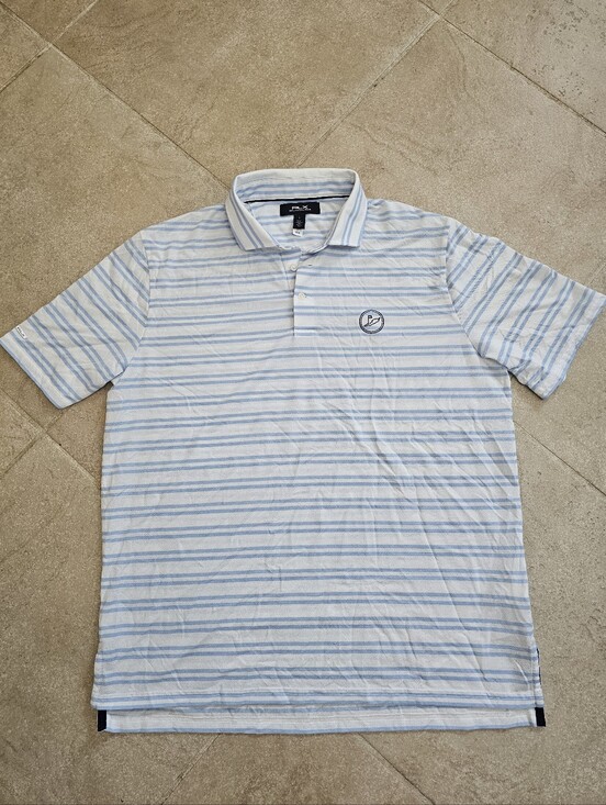 RLX Ralph Lauren Other - Men's Large RLX Ralph Lauren Performance Striped Golf Polo Shirt